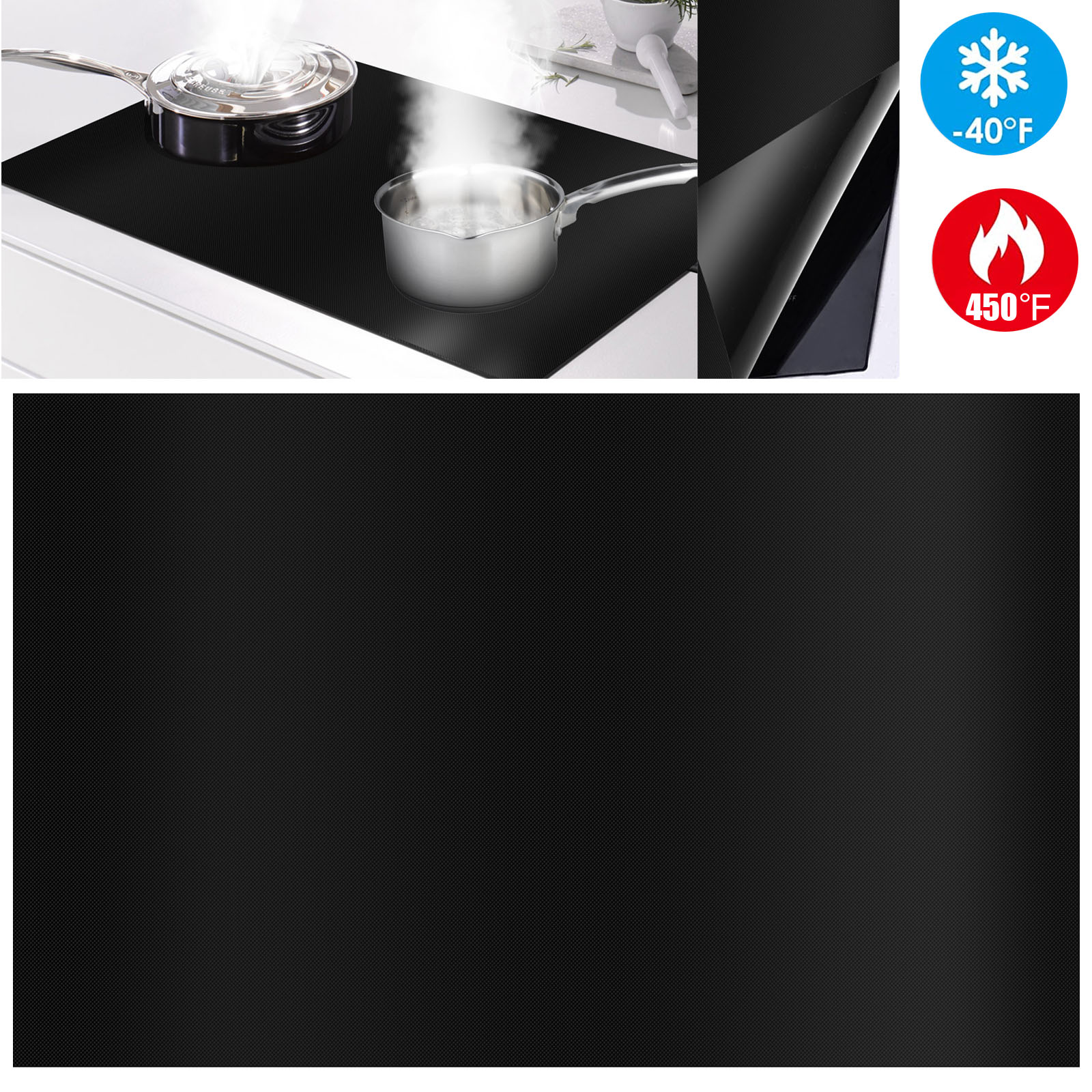 Commercial Kitchen Induction - Induktion Kochfeld Schutz Matte Silikon Herd
