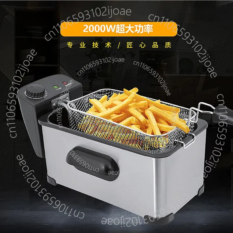 Commercial Kitchen Plumbing - Fritteuse für Haushalt und Gewerbe 3,5L
