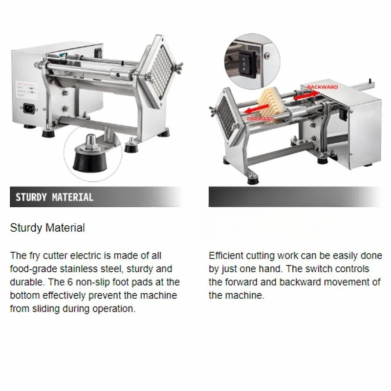 Commercial Kitchen Plumbing - Elektrische Kartoffelchip-Maschine Kommerzielle Haushaltsküchen-Automatische Kartoffelchip-Schneidemaschine für