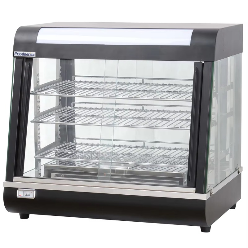 Commercial Kitchen Accessories - Gewerbliche Isolierte Edelstahl-Vitrine mit Vollglastür Elektrischer