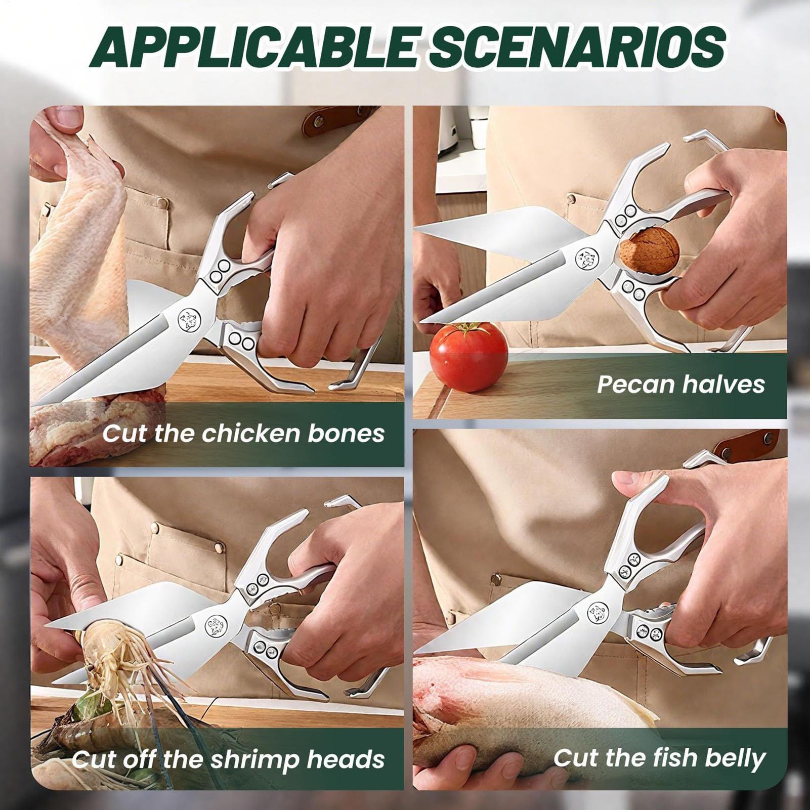 Commercial Kitchen Accessories - Küchenschere aus Edelstahl für Fleisch, Fisch