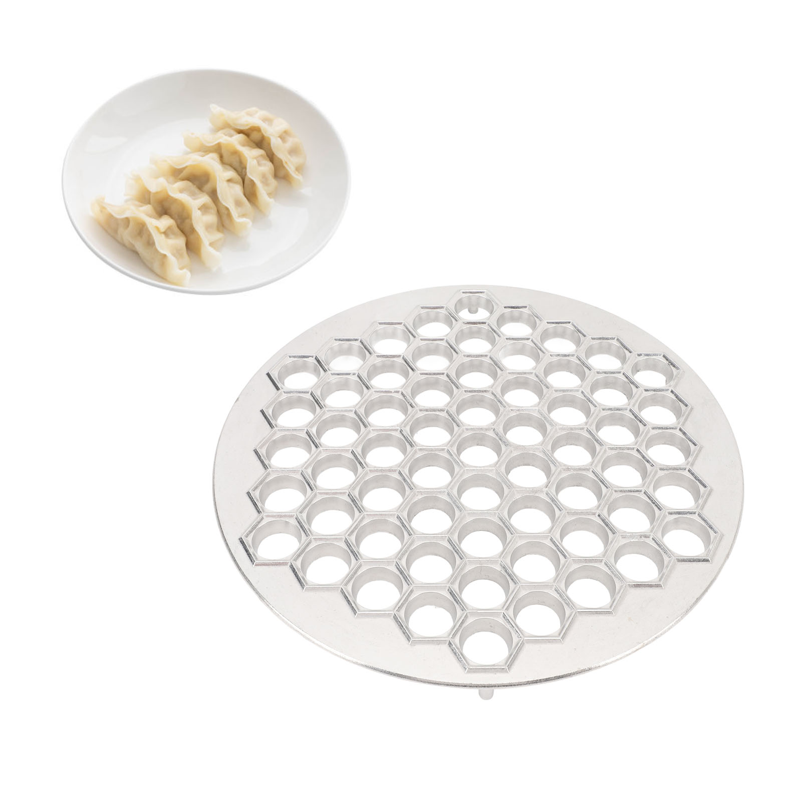 Commercial Kitchen Accessories - Russischer Knödelmacher, multifunktionales Pelmeni-Herstellungswerkzeug, praktische Aluminiumlegierung,