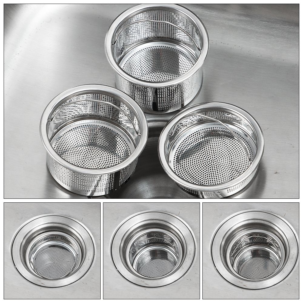 Commercial Kitchen Bin - Küchen spüle Edelstahl Sieb Stopper Abfalls