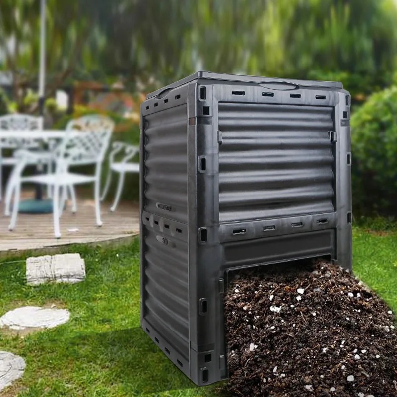 Commercial Kitchen Bin - Garten-Kompostbehälter Outdoor-Kompostbox für Küchenabfälle & Blätter