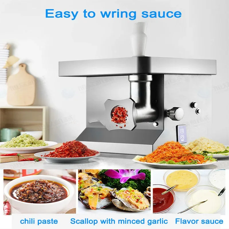 Commercial Kitchen Plumbing - Elektrische Fleischmühle 850W Gewerbliche Küchenmaschine Zerkleinerer