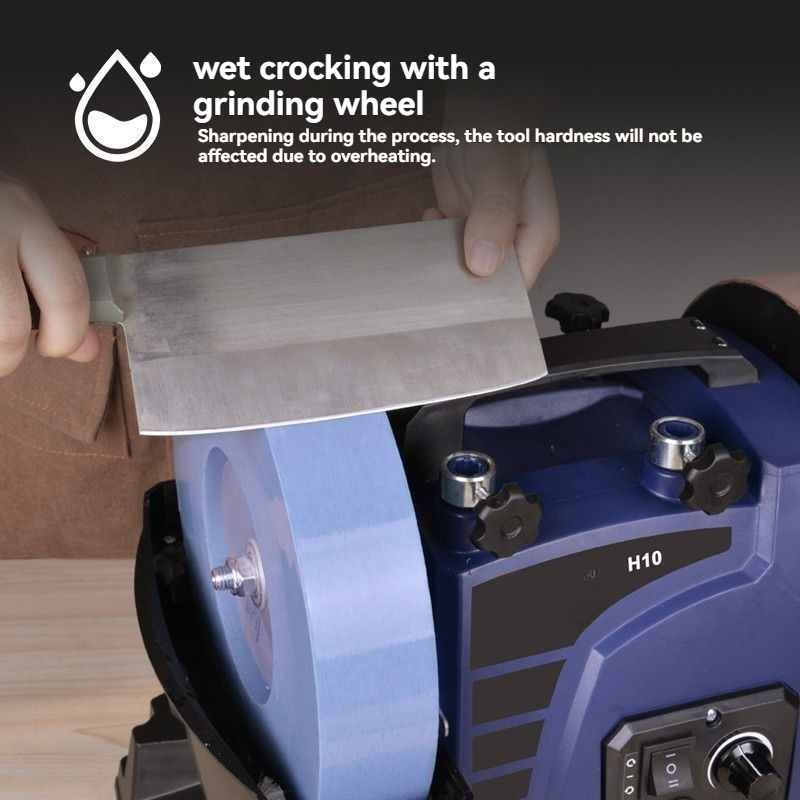 Commercial Kitchen Knife Sharpener - Elektrischer Wasserschleifer, kleines kommerzielles Schärfwerkzeug, Scherenschleifer,