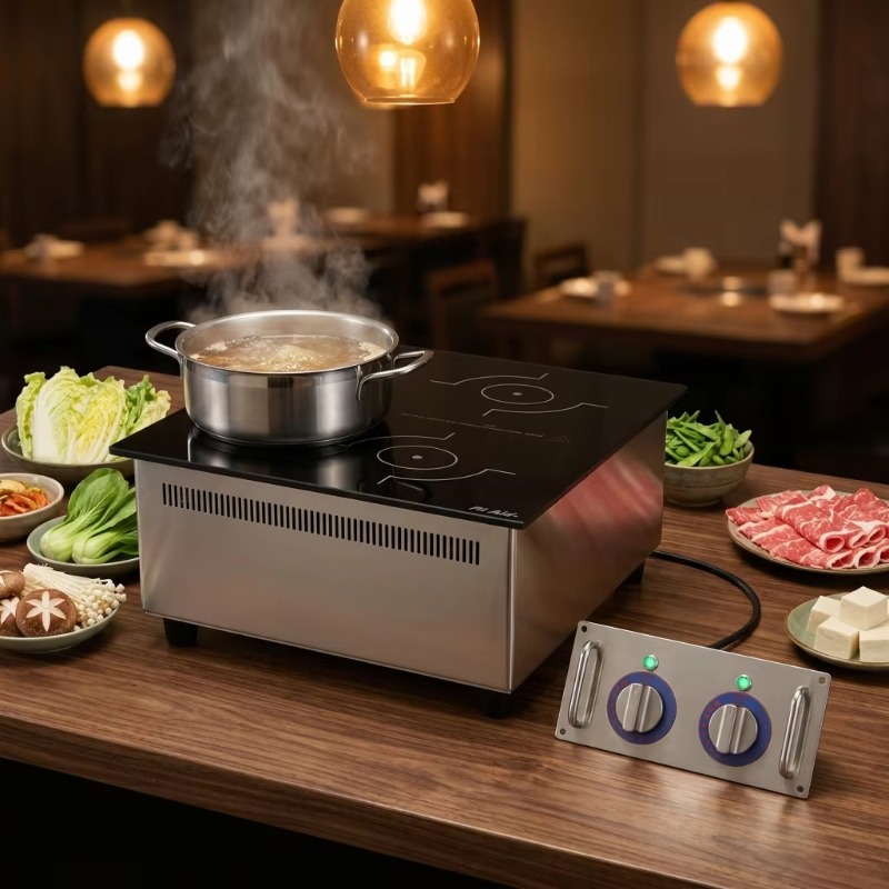 Commercial Kitchen Induction - Airo Einbau-Induktionskochfeld für den gewerblichen Einsatz,
