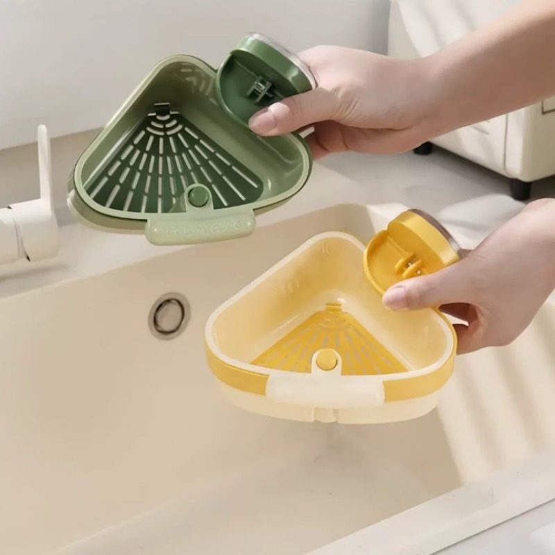 Commercial Kitchen Bin - ‌ Küchenspüle-Siebkorb – Eckform-Design für einfache