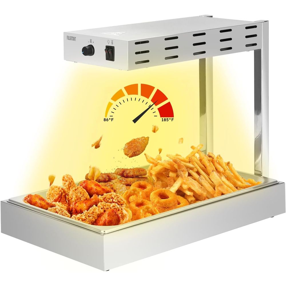 Commercial Kitchen Accessories - Pommes-Frites-Wärmer, kommerzieller Wärmelampe, Lebensmittelwärmer, thermostabile Lebensmittelheizlampe