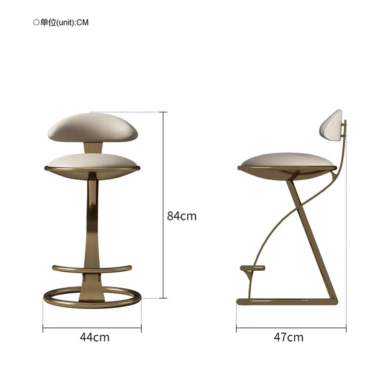 Commercial Kitchen Lighting Design - Designer-Barhocker im Italienischen Luxus-Stil, Kreative Bar-Möbel,