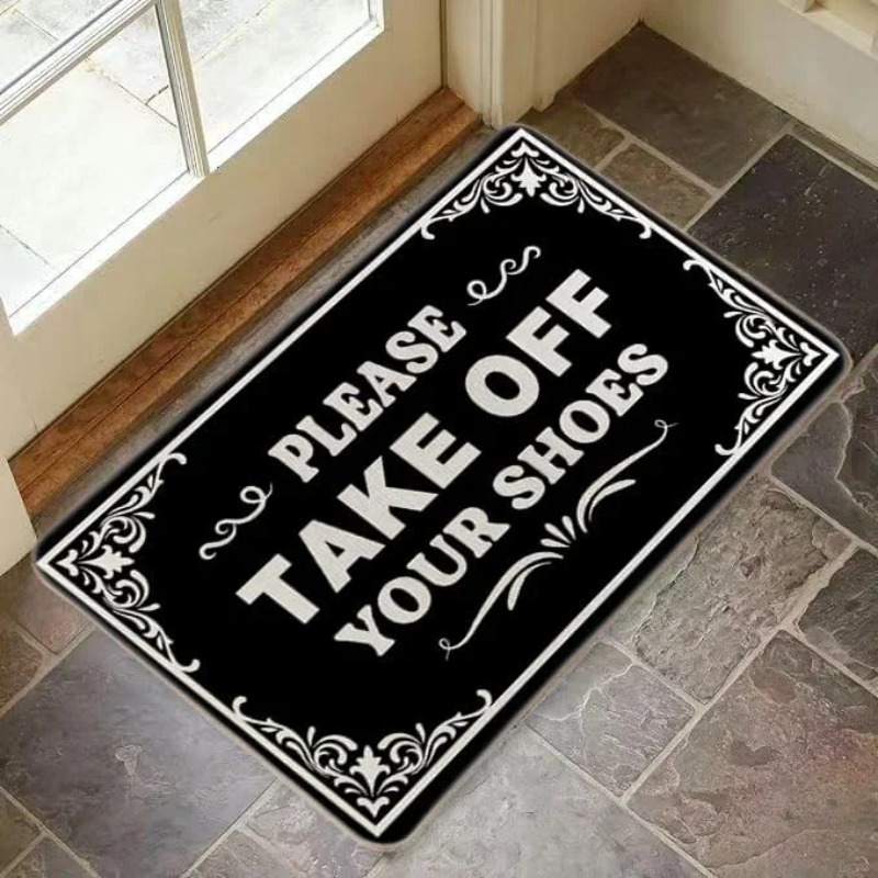 Commercial Kitchen In Your Home - Bitte Schuhe Abziehen - Eingangsbereich-Teppich, Badematte,