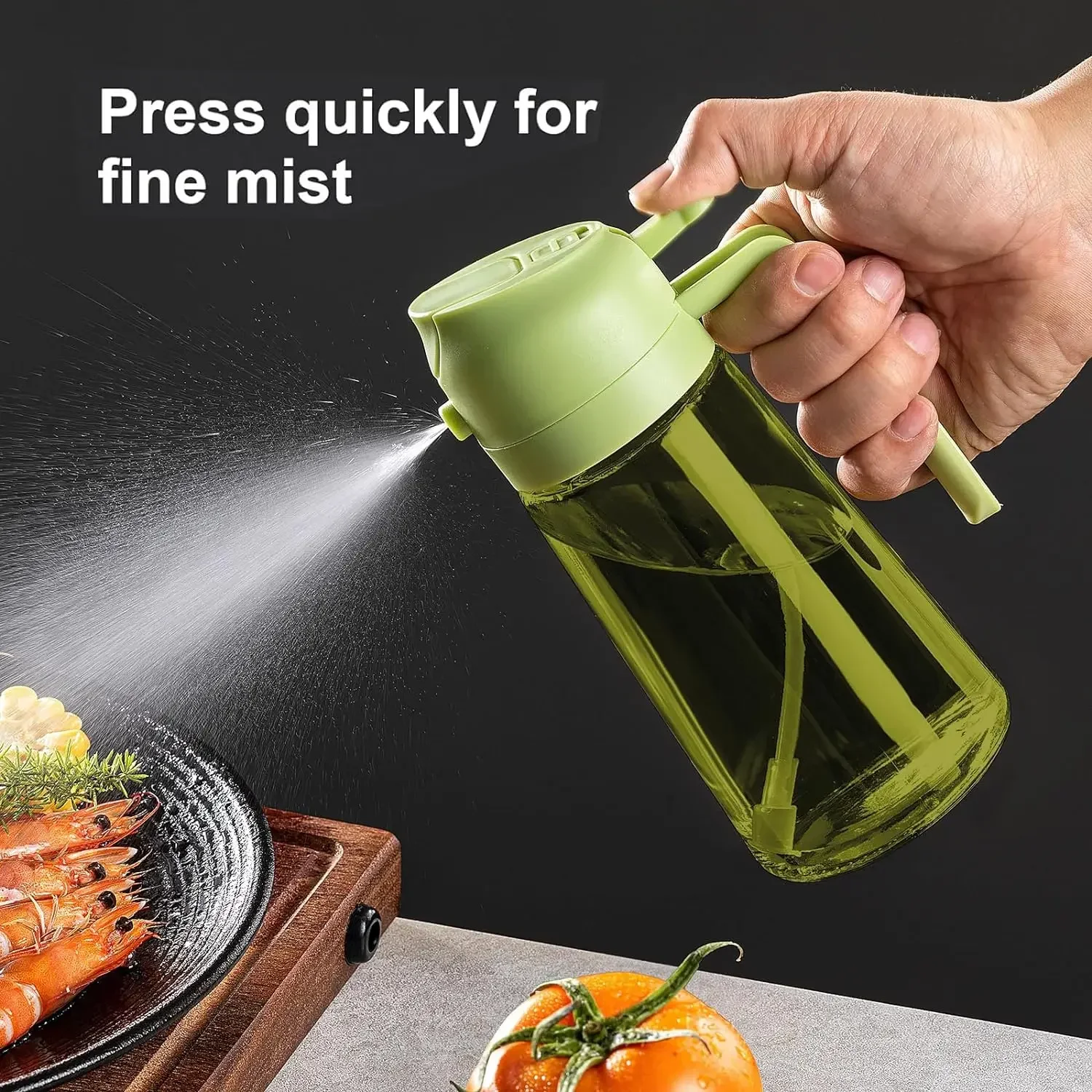 2-in-1-Olivenöl-Sprühgerät aus – Commercial Kitchen Sprayer Bewertung und Preis