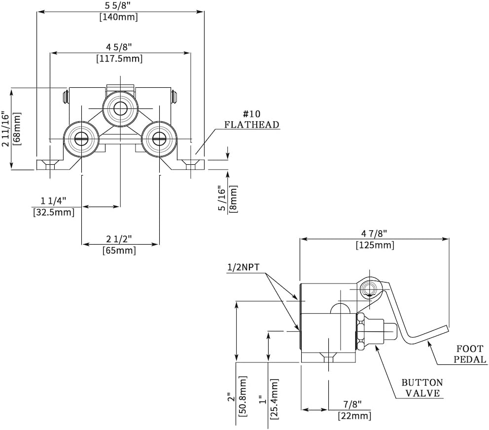 Messing-Doppelgriff-Wasserhahn – Commercial Kitchen Design Bewertung und Preis
