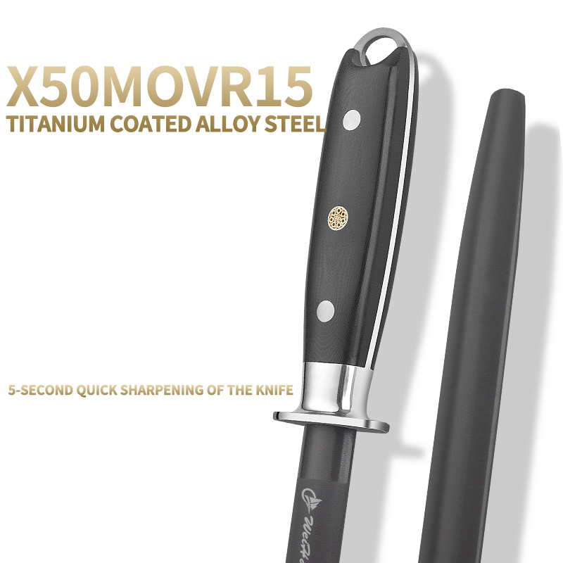 17-Zoll Titan-Schärfstab mit D – Commercial Kitchen Knife Sharpener Bewertung und Preis