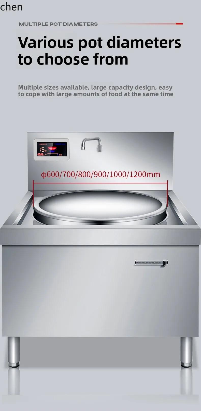 ZML kommerzieller Induktionshe – Commercial Kitchen Induction Bewertung und Preis
