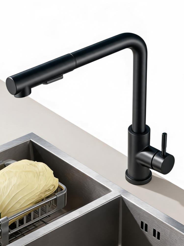 Schwarzer Flexibler Ausziehbar – Commercial Kitchen Mixer Tap Bewertung und Preis