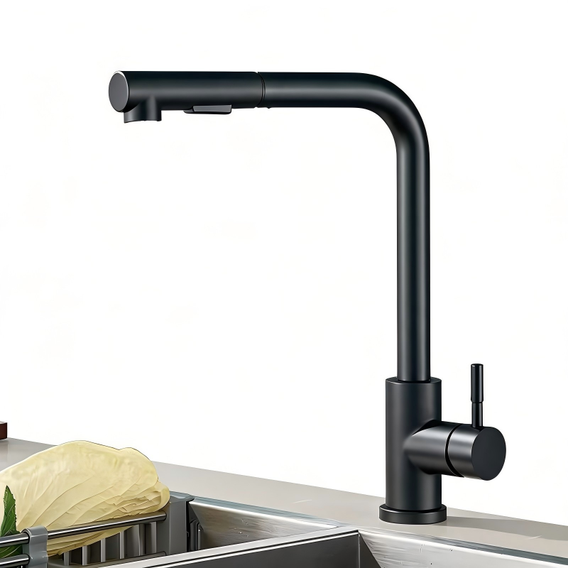 Schwarzer Flexibler Ausziehbar – Commercial Kitchen Mixer Tap Bewertung und Preis