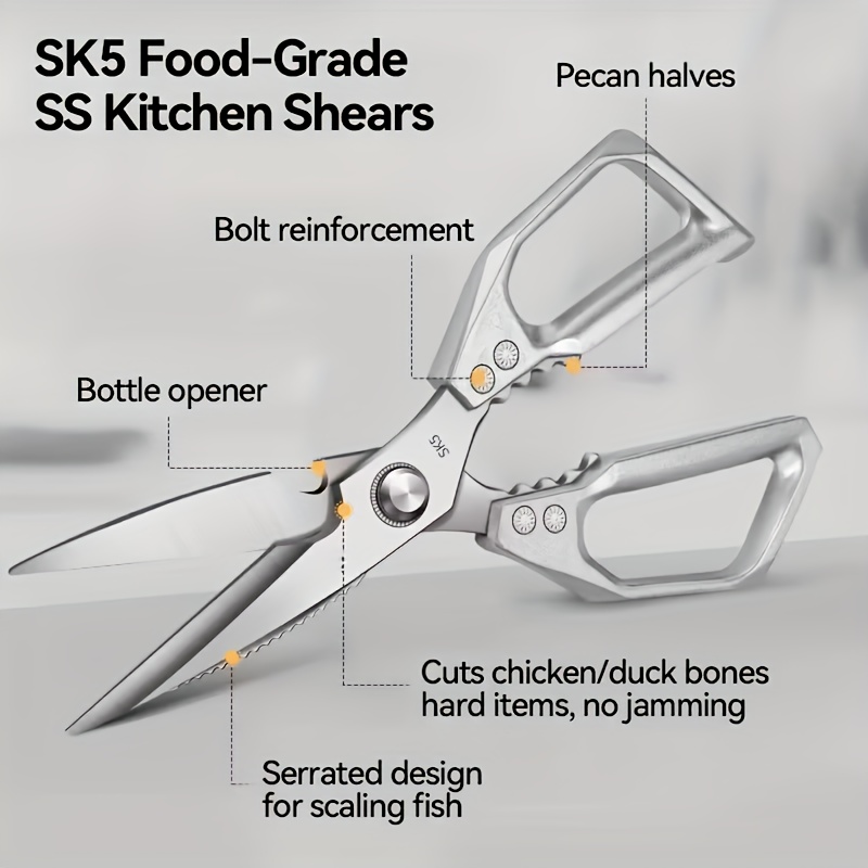 Robuste Edelstahl-Küchenschere – Commercial Kitchen Plumbing Bewertung und Preis