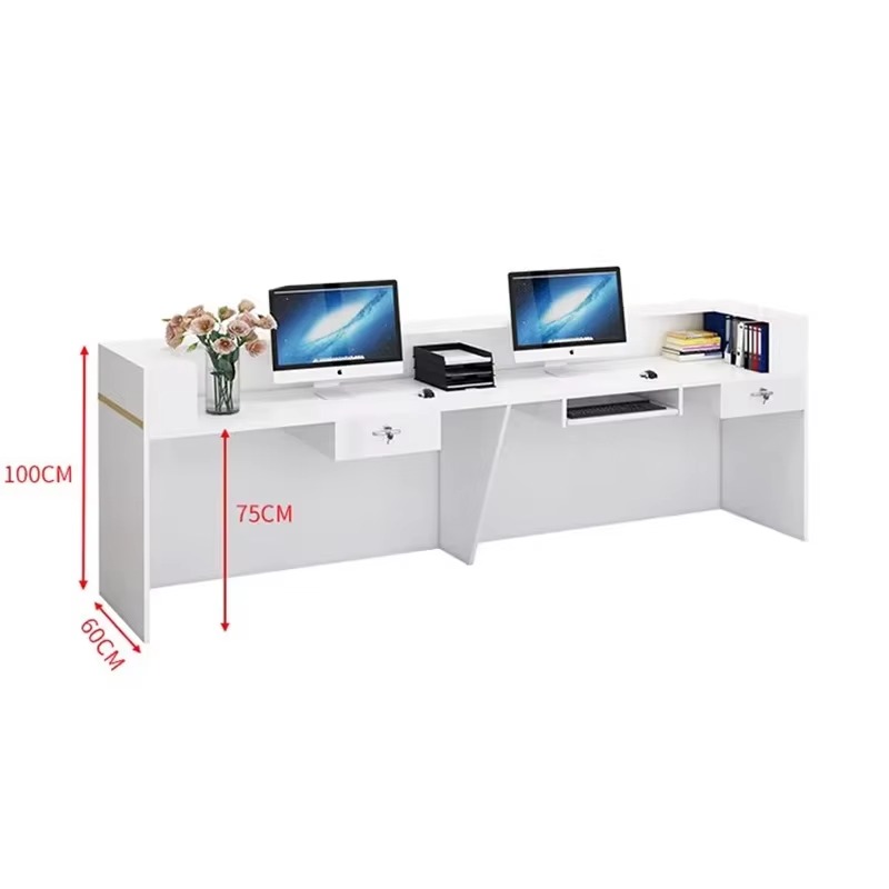 Luxuriöse Salon-Empfangstheken – Commercial Kitchen Design Bewertung und Preis