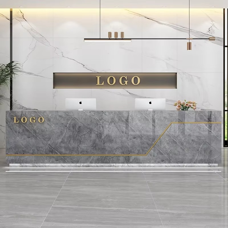 Luxuriöse Salon-Empfangstheken – Commercial Kitchen Design Bewertung und Preis