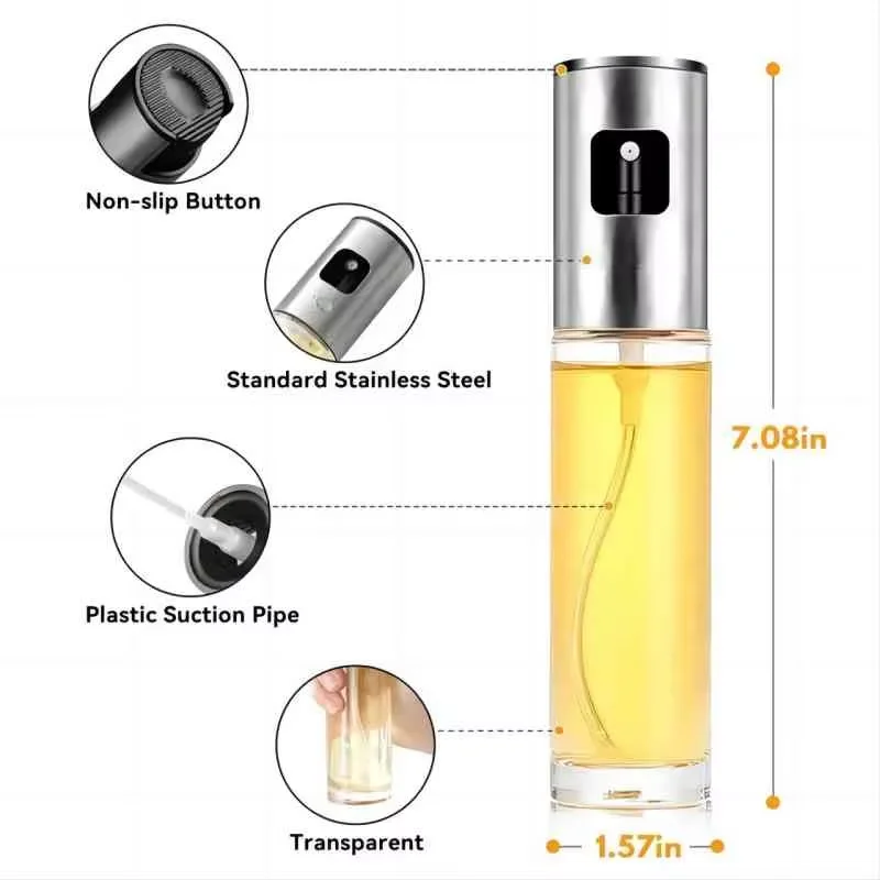 Glas-Ölsprüher zum Kochen, Oli – Commercial Kitchen Sprayer Bewertung und Preis