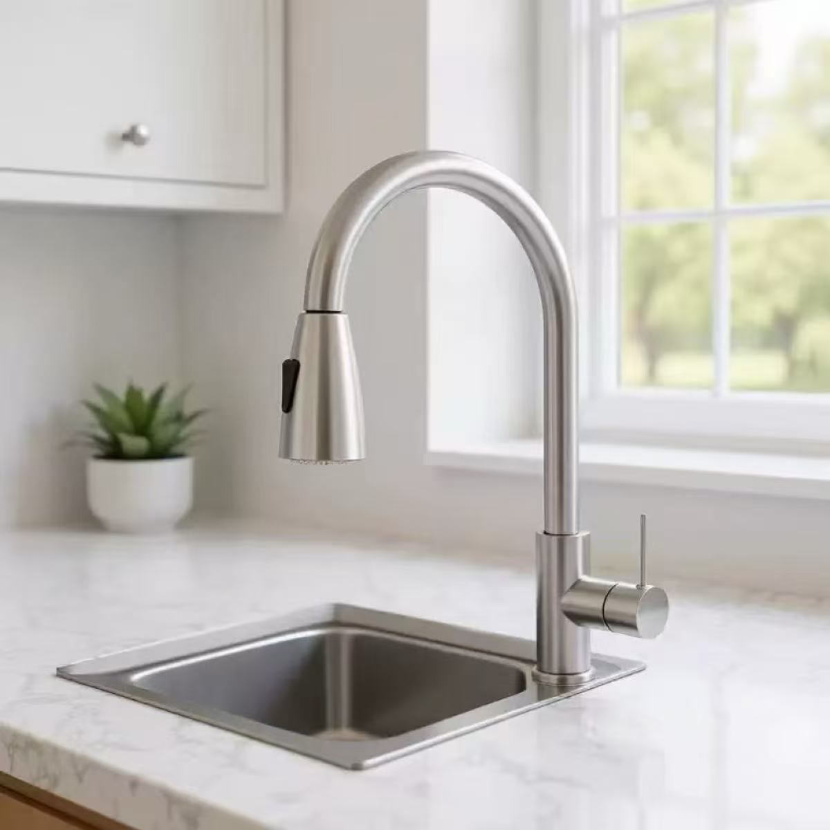Küchenarmatur Einloch-Ausziehb – Commercial Kitchen Mixer Tap Bewertung und Preis