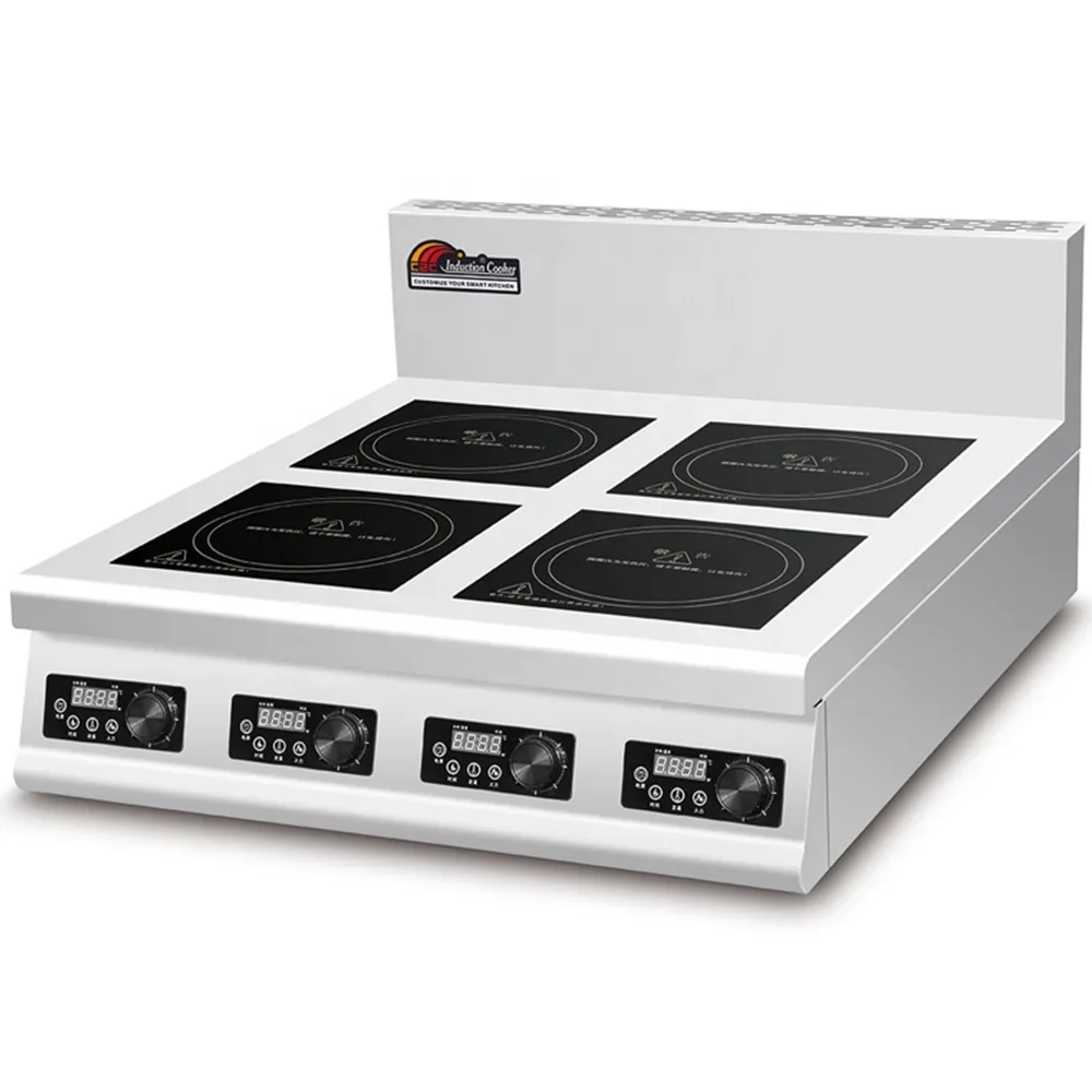 4-Brenner-flacher industrielle – Commercial Kitchen Induction Bewertung und Preis