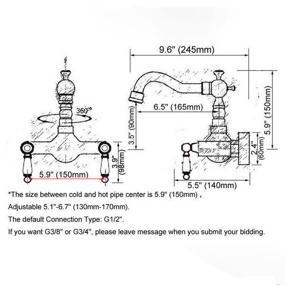 Schwarz Öl eingerieben Bronze  – Commercial Kitchen Mixer Tap Bewertung und Preis