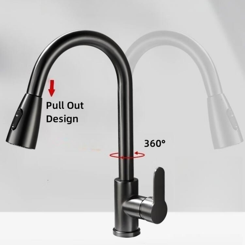 Mattschwarzer Küchenarmatur, E – Commercial Kitchen Mixer Tap Bewertung und Preis