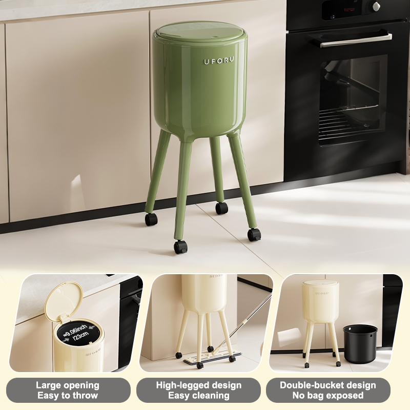 UFORU Hoher Stehender Mülleime – Commercial Kitchen Bin Bewertung und Preis