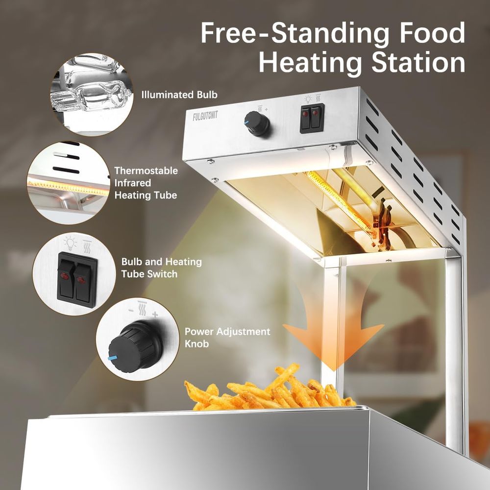 Pommes-Frites-Wärmer, kommerzi – Commercial Kitchen Accessories Bewertung und Preis