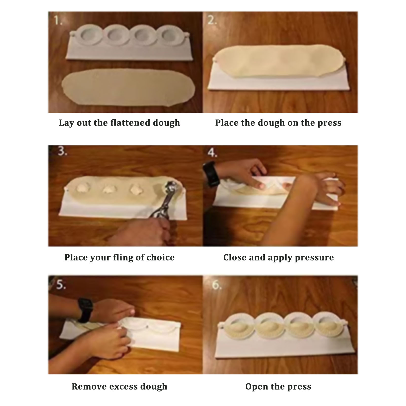 Große DIY Knödelform Teigpress – Commercial Kitchen Accessories Bewertung und Preis