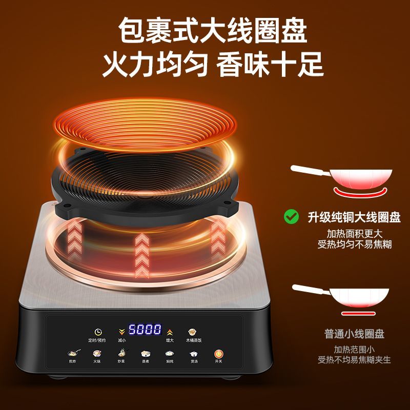 Banqiu 5000 W Hochleistungs-In – Commercial Kitchen Induction Bewertung und Preis